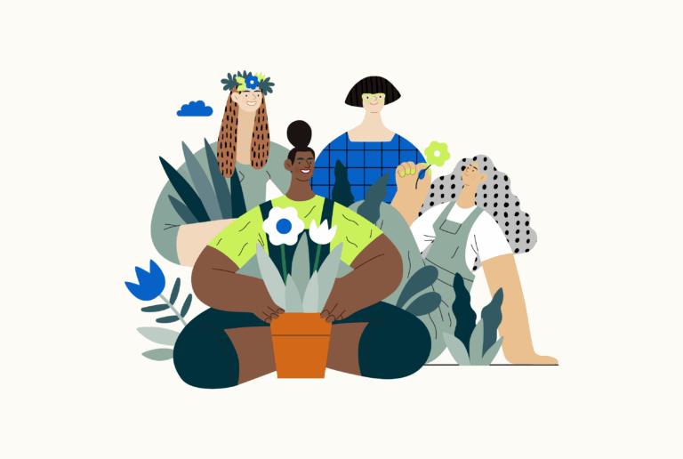 2bu Illustration Nachhaltig wachsen