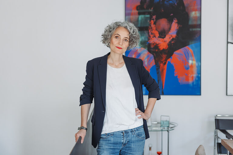 Katrin Tindler-Kempen im Studio von 2bu design